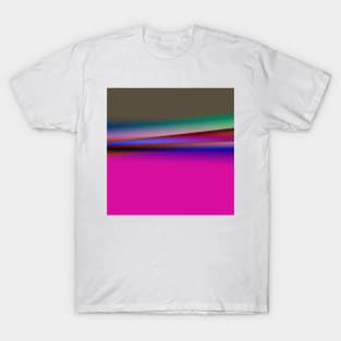 red blue green texture art T-Shirt